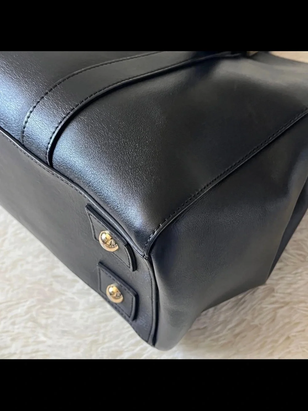 Mulberry Black Leather Bayswater-Style Top-Handle Satchel